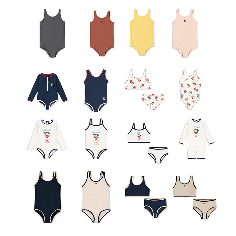 Baby Clothing Bundles - キッズガールズ水着セット 2026 新しい夏かわいいプリントベビーボーイズワンピース水着子供ホリデービキニ服