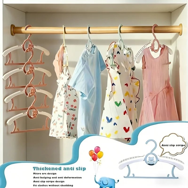 Baby Clothing Bundles - 30 パック PP プラスチックベビー服ハンガー格納式アンチスリップ耐久性のあるクローゼットワードローブバスルーム寝室衣類乾燥ラック