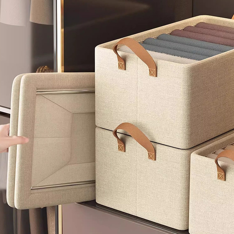 1pc 衣類収納バスケットオックスフォード布衣類手持ち収納ボ - Baby Clothes Organiser のレビューと価格
