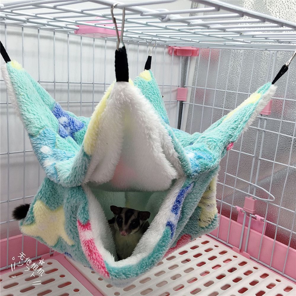 ぬいぐるみハンモック,ペット寝袋,フェレットハンモック,リス - Fleece Sleep Bag のレビューと価格