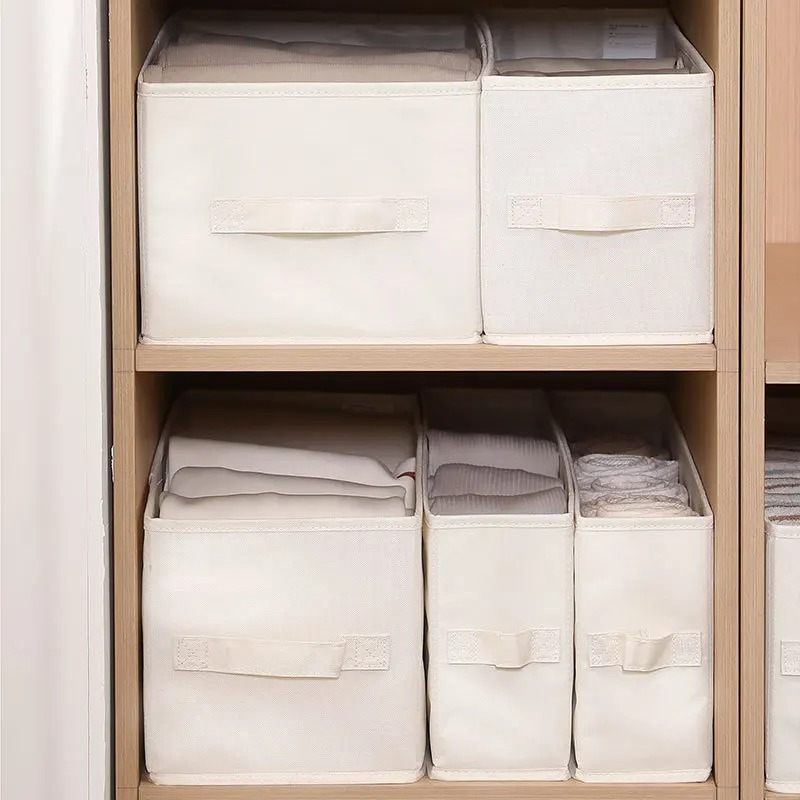 取っ手付き衣類収納バスケット、折りたたみ式布製収納ボックス、 - Baby Clothes Organiser のレビューと価格