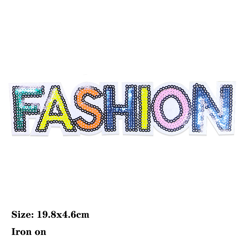 きらびやかなベビーキラキラの手紙のアイコン刺繍されたアップリ - Baby Clothing Icon のレビューと価格