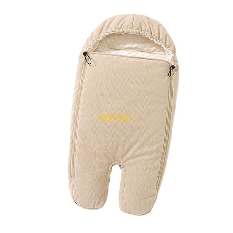QX2D コーデュロイとフリースの断熱ベビーカー寝袋、雨、寒 - Fleece Sleep Bag のレビューと価格