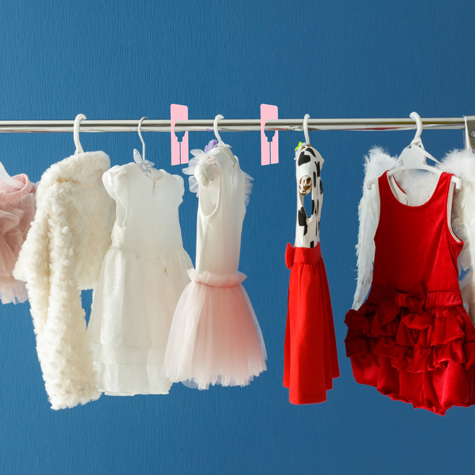 10個入り洋服ハンガー用仕切り、ワードローブ仕切り、衣類クロ - Baby Clothing Hanger Dividers のレビューと価格