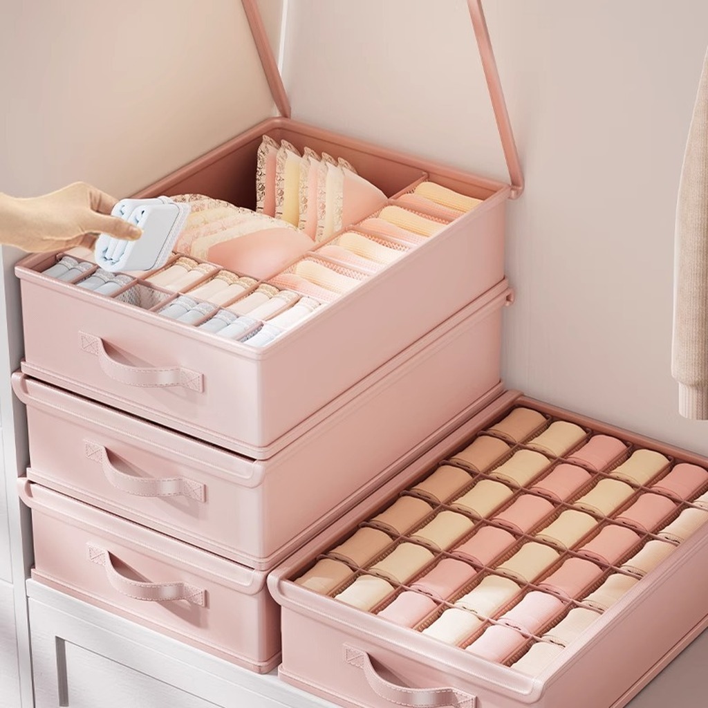 マルチグリッド下着収納ボックスコンパートメント引き出しオーガ - Baby Clothes Organiser のレビューと価格
