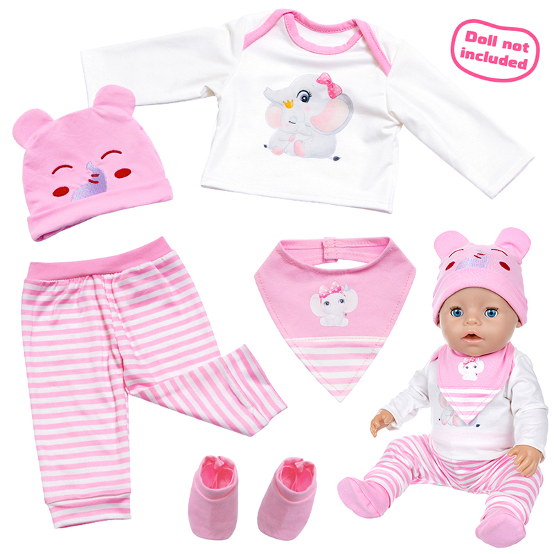 16～18インチ新生児ベビー人形用ドール服セット、ベアージャ - Baby Clothing Girls のレビューと価格