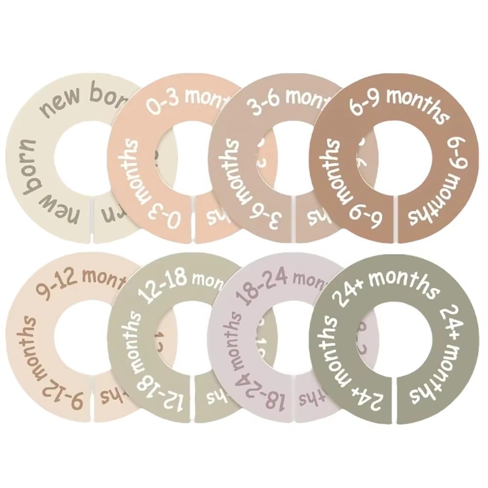 68/9 個整理用ハンガー ベビー服サイズディバイダー プラ - Baby Clothing Hanger Dividers のレビューと価格