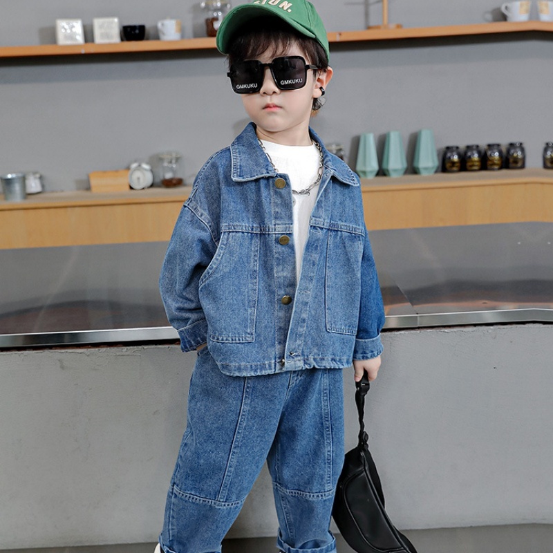 ベビーボーイブティック服セット ファッションボーイズデニムジ - Baby Clothing Boutique のレビューと価格