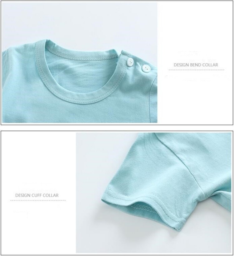 綿 Tシャツ + ショーツ 2 ピーストラックスーツセット子 - Baby Clothing Bundles のレビューと価格