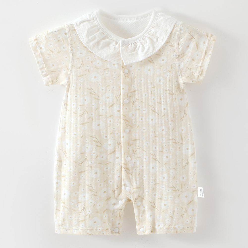 ベビーガールズロンパース半袖サマー100%コットン軽量幼児用 - Baby Clothing Weight のレビューと価格
