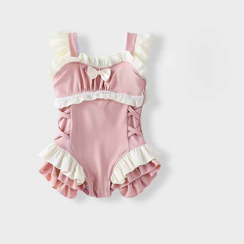 女の赤ちゃん水着子供ファッションビキニ夏の新ワンピース水着子 - Baby Clothing Bundles のレビューと価格