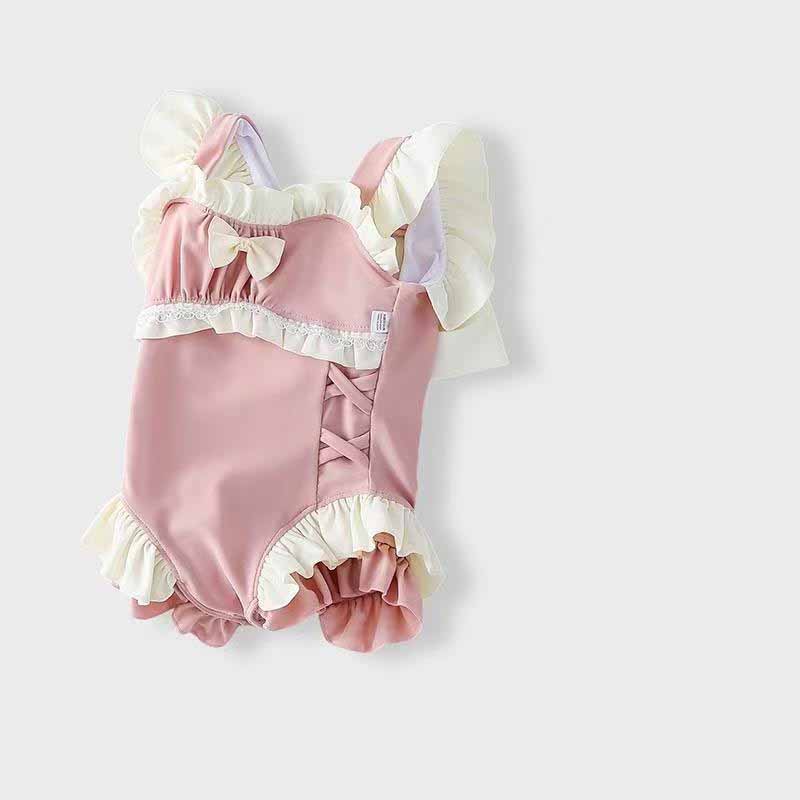 女の赤ちゃん水着子供ファッションビキニ夏の新ワンピース水着子 - Baby Clothing Bundles のレビューと価格