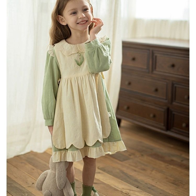 イード新しい女の子ベルベットレースロリータプリンセスドレス幼 - Baby Xmas Clothing のレビューと価格