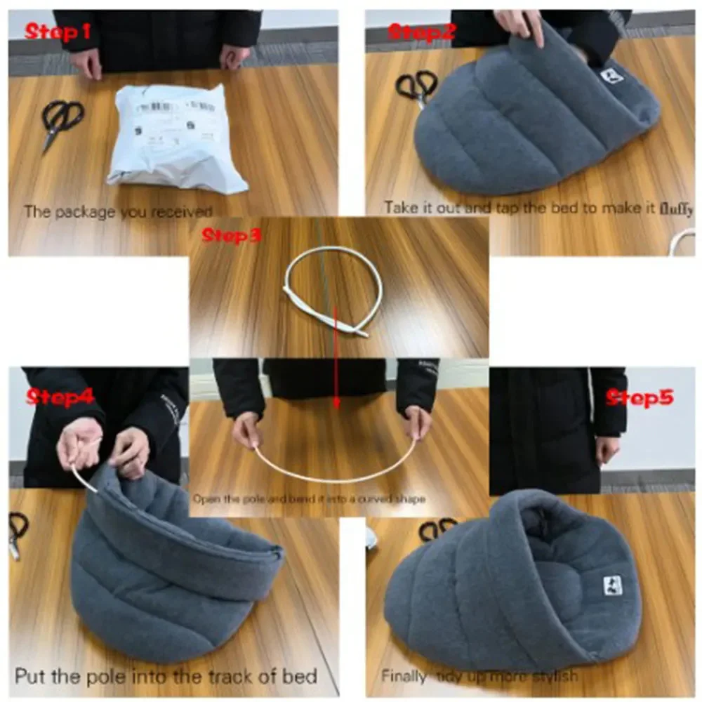 暖かいフリースペット寝袋ペット小屋犬小屋猫小屋ウサギ小屋大型 - Fleece Sleep Bag のレビューと価格