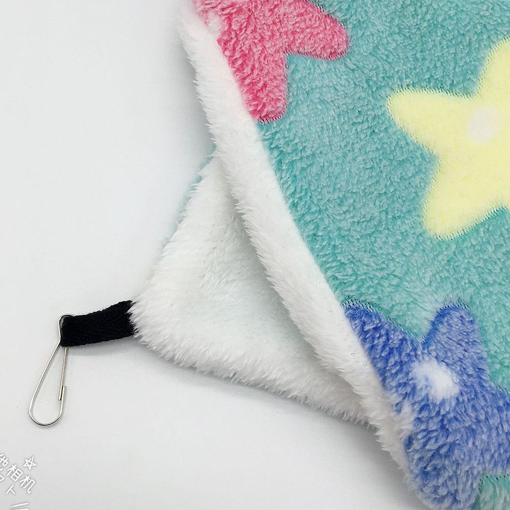 おしゃれな吊り下げ式リス用ベッド ペット用ハンモック ハムス - Fleece Sleep Bag のレビューと価格