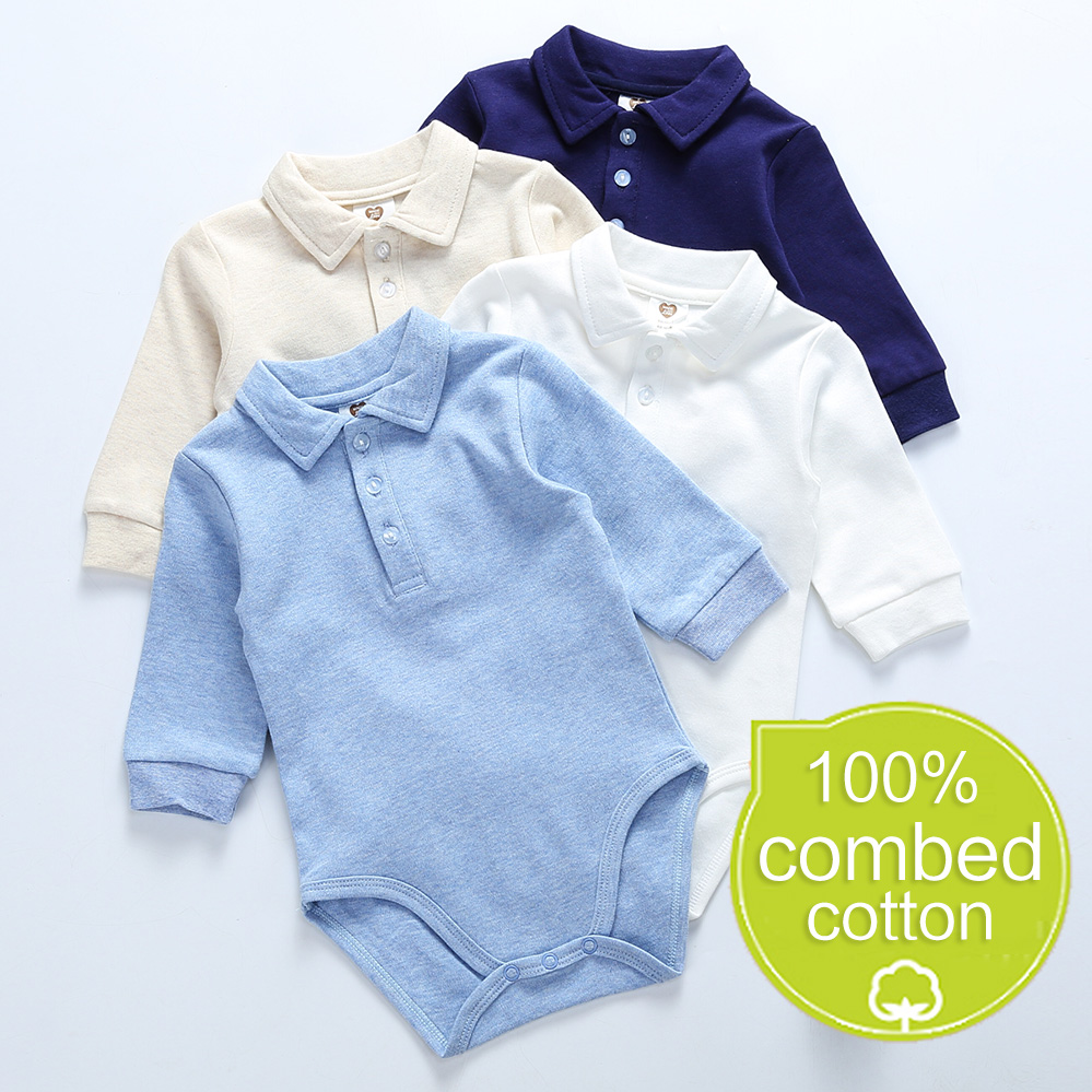 ベビー服 100% コットン ボディスーツ 0-3歳 秋冬  - Baby Clothing Bundles のレビューと価格