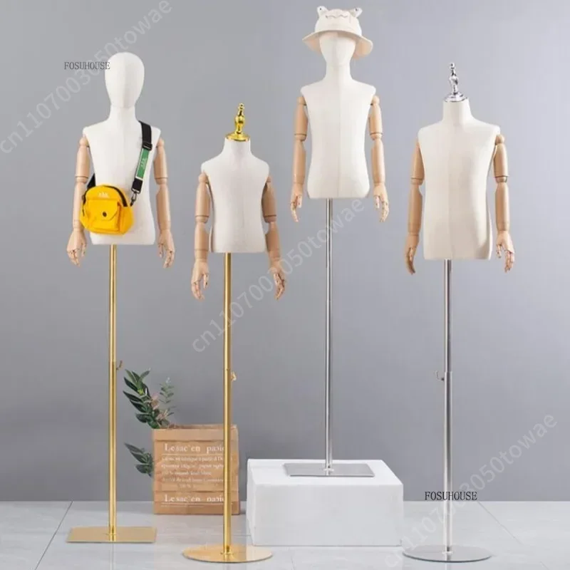 子供用マネキン胴体、調節可能な腕付き、金属スタンド付き柔軟な - Baby Clothing Stores のレビューと価格
