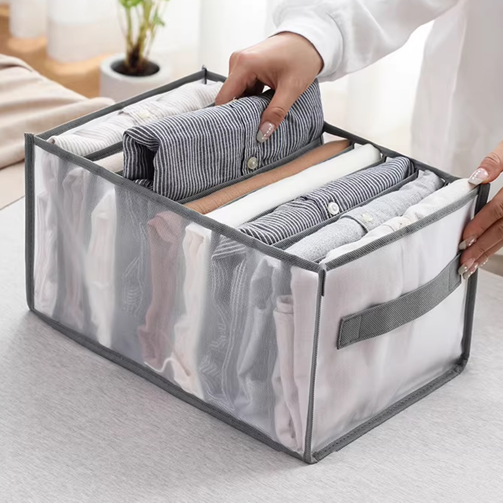    ハンドル付きパンツTシャツ収納ボックス、クローゼット - Baby Clothes Organiser のレビューと価格