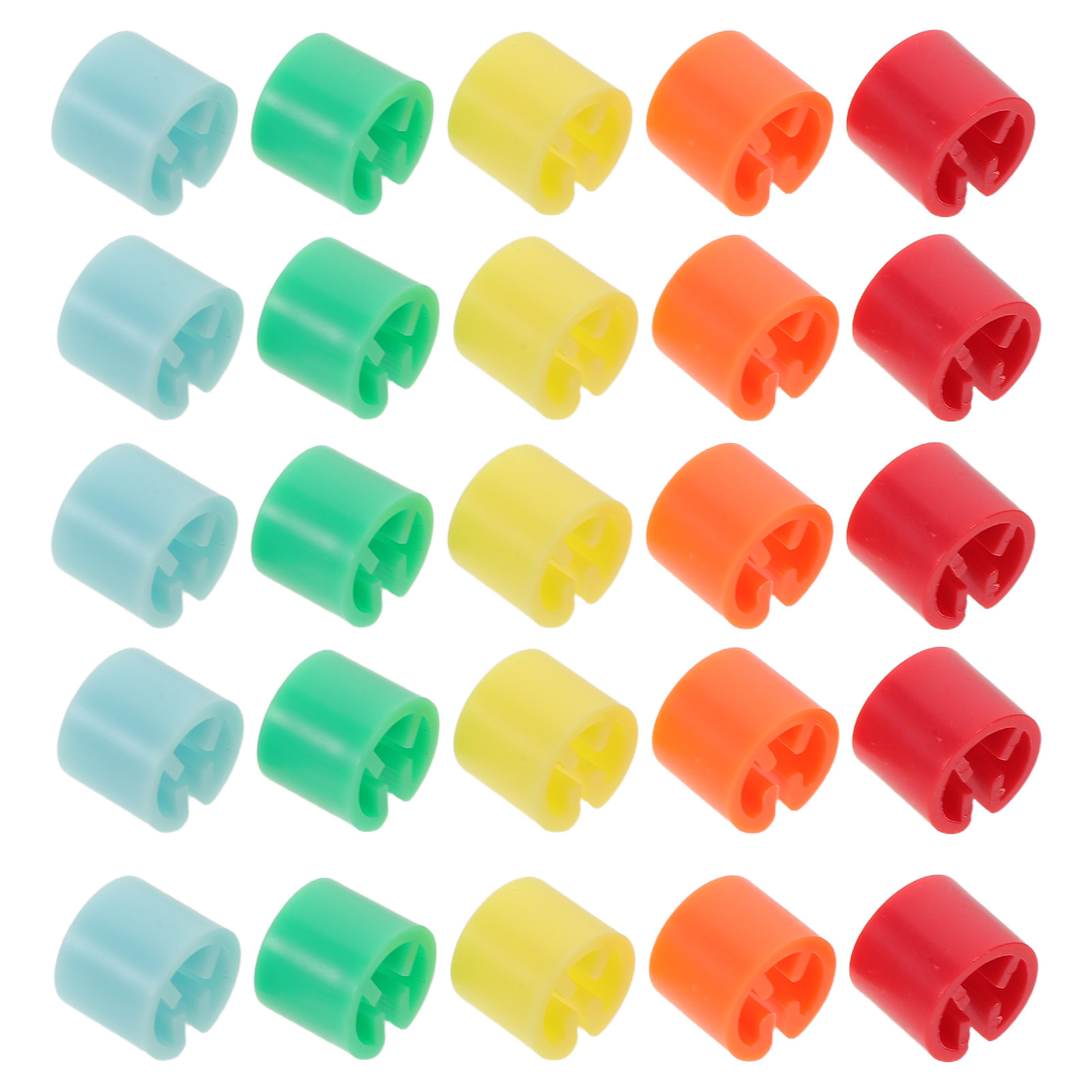 150 個のカラープラスチックハンガータグラウンド衣類サイズ - Baby Clothing Hanger Dividers のレビューと価格
