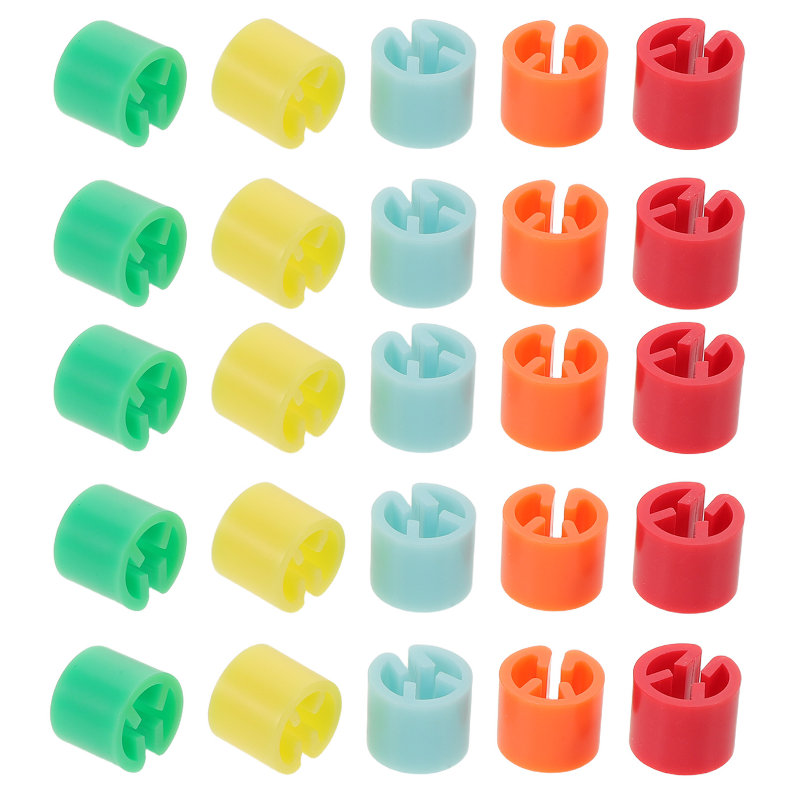 150 個のカラープラスチックハンガータグラウンド衣類サイズ - Baby Clothing Hanger Dividers のレビューと価格