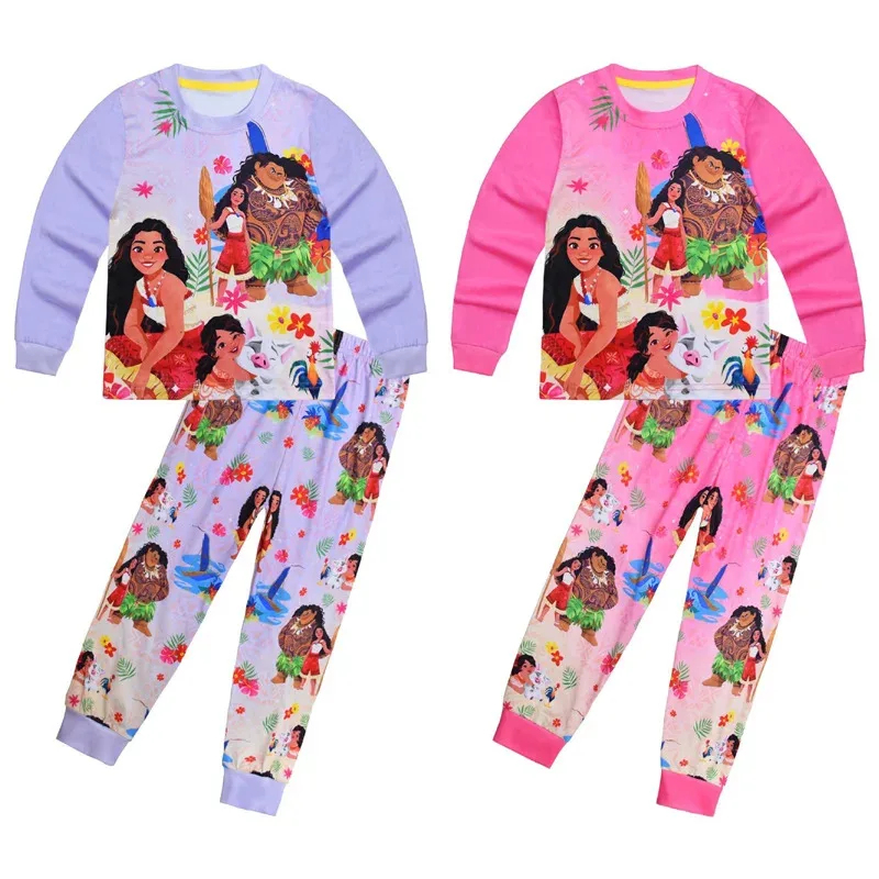 ♥ AAアニメコスプレ春秋ヴァイアナ子供服セット女の子用寝間 - Baby Clothing Girls のレビューと価格