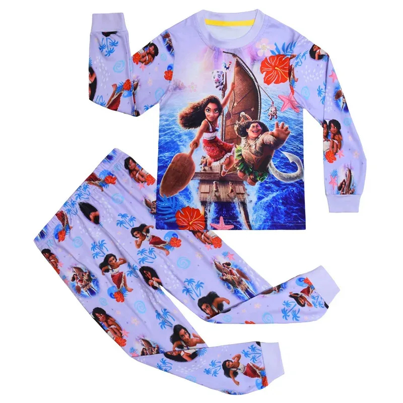 ♥ AAアニメコスプレ春秋ヴァイアナ子供服セット女の子用寝間 - Baby Clothing Girls のレビューと価格