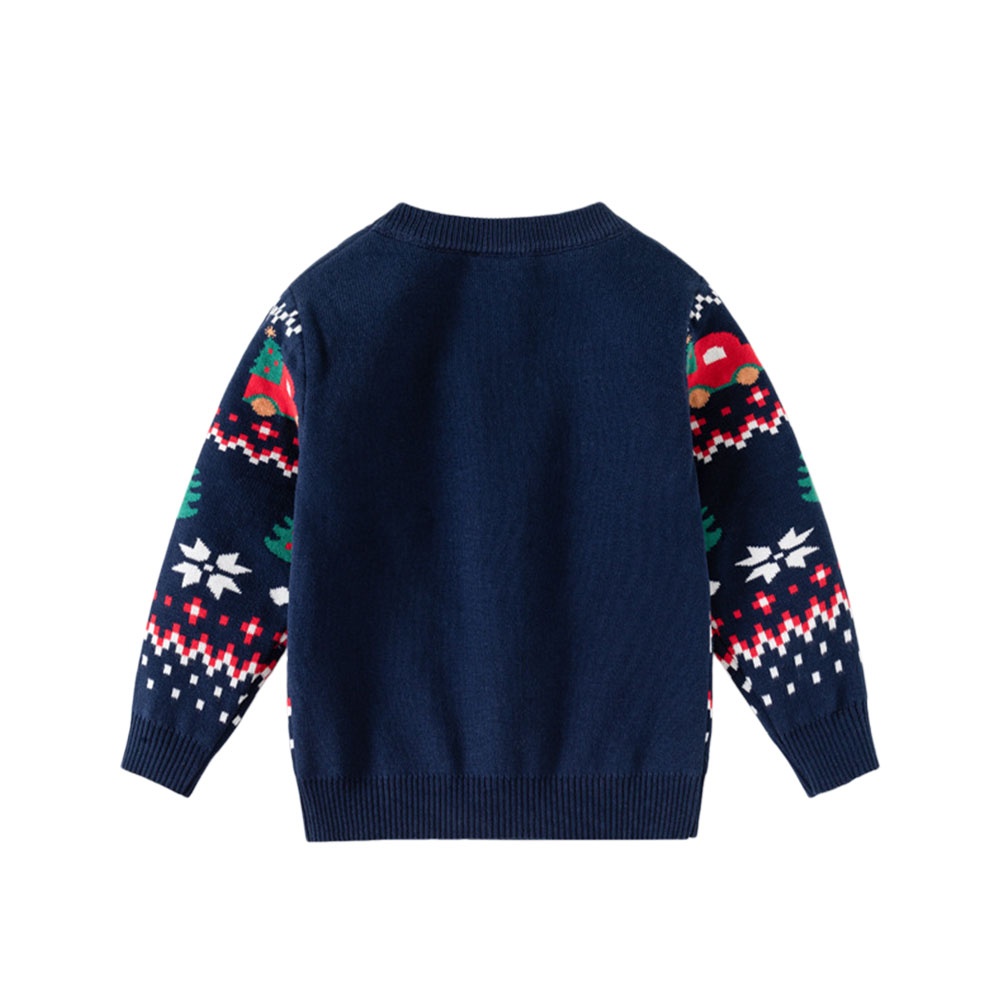 新年クリスマスセーター子供用カープリントスウェットシャツ男の - Baby Xmas Clothing のレビューと価格