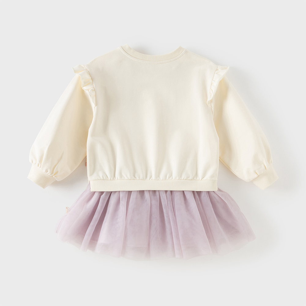 デイブベラ子供ワンピースドレス女の子服秋春ベビーメッシュスウ - Baby Clothing Bundles のレビューと価格
