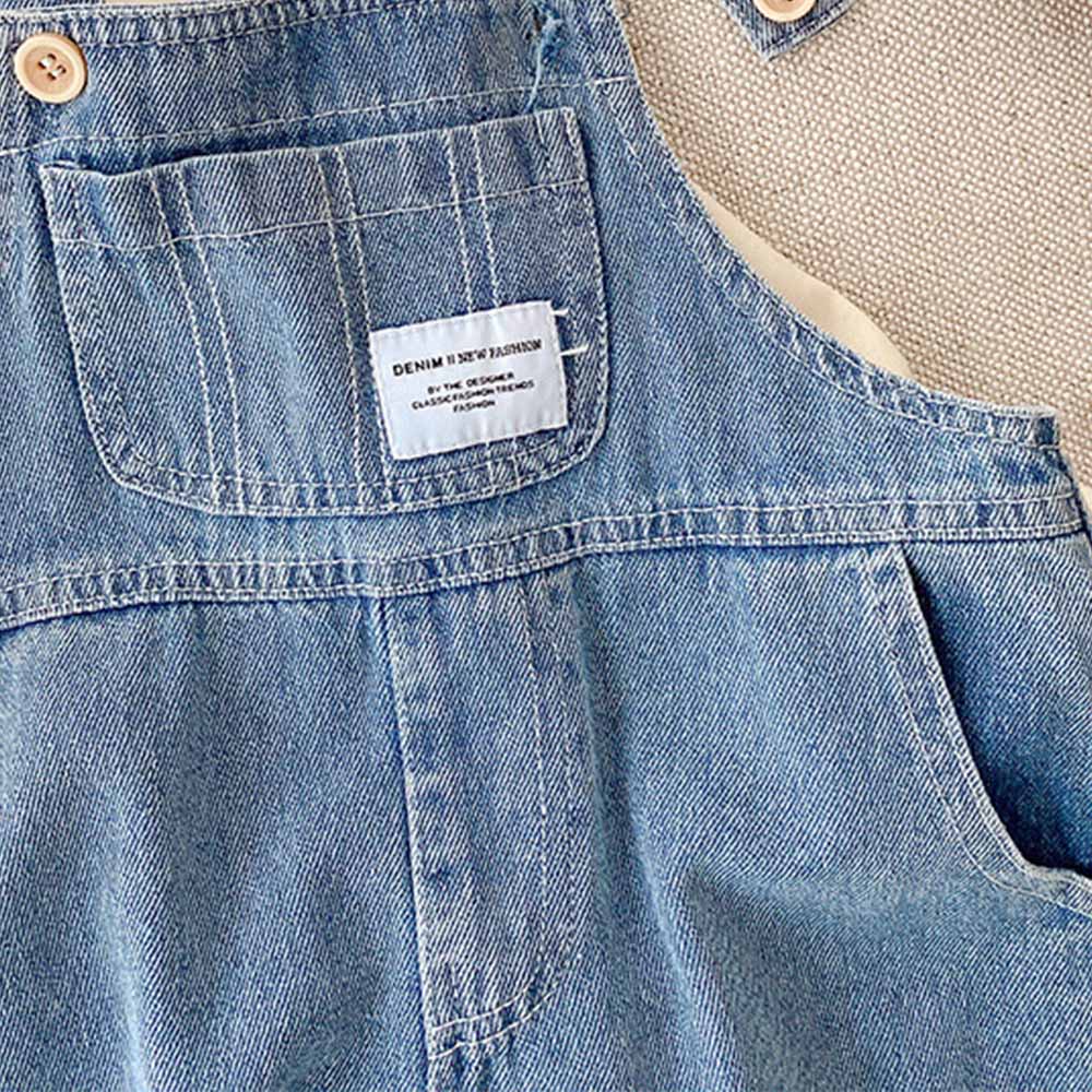 女の子のための青いデニムのジャンプスーツ,女の子のジャンプス - Baby Clothing Boutique のレビューと価格