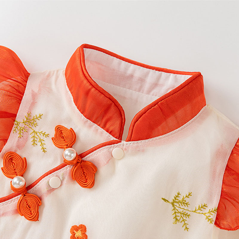 2 個セット夏の女の赤ちゃんブティック服中国スタイルかわいい - Baby Clothing Boutique のレビューと価格