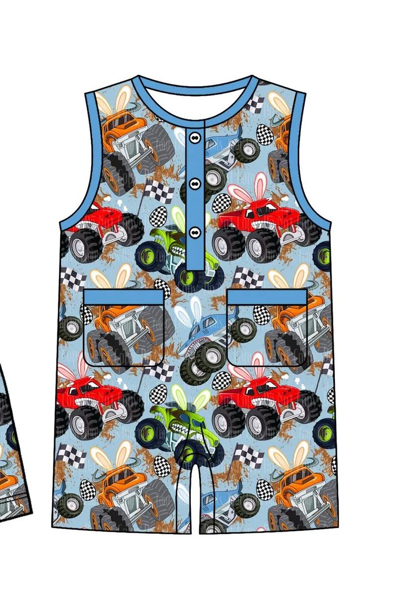 子供服卸売 イースター トラック ベビーボーイ ショーツセッ - Baby Clothing Boutique のレビューと価格