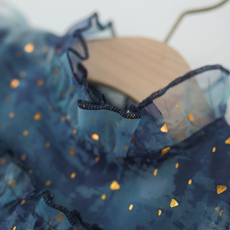 2 ピース夏服少女ドレス韓国ファッションメッシュノースリーブ - Baby Clothing Boutique のレビューと価格