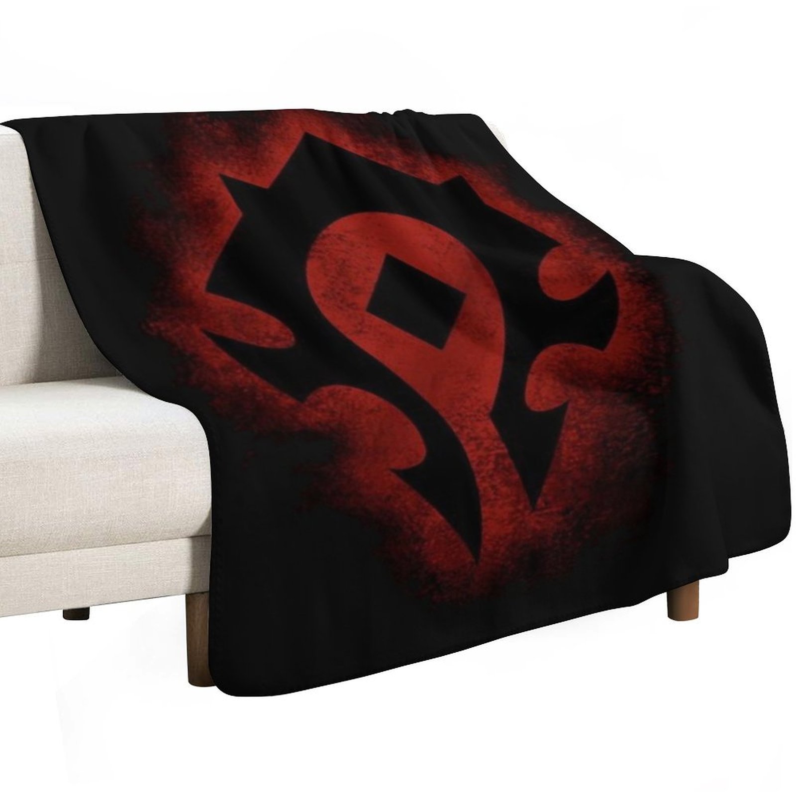 レッドホードロゴ入りスローブランケット、柔らかくて重い、マン - Fleece Sleep Bag のレビューと価格