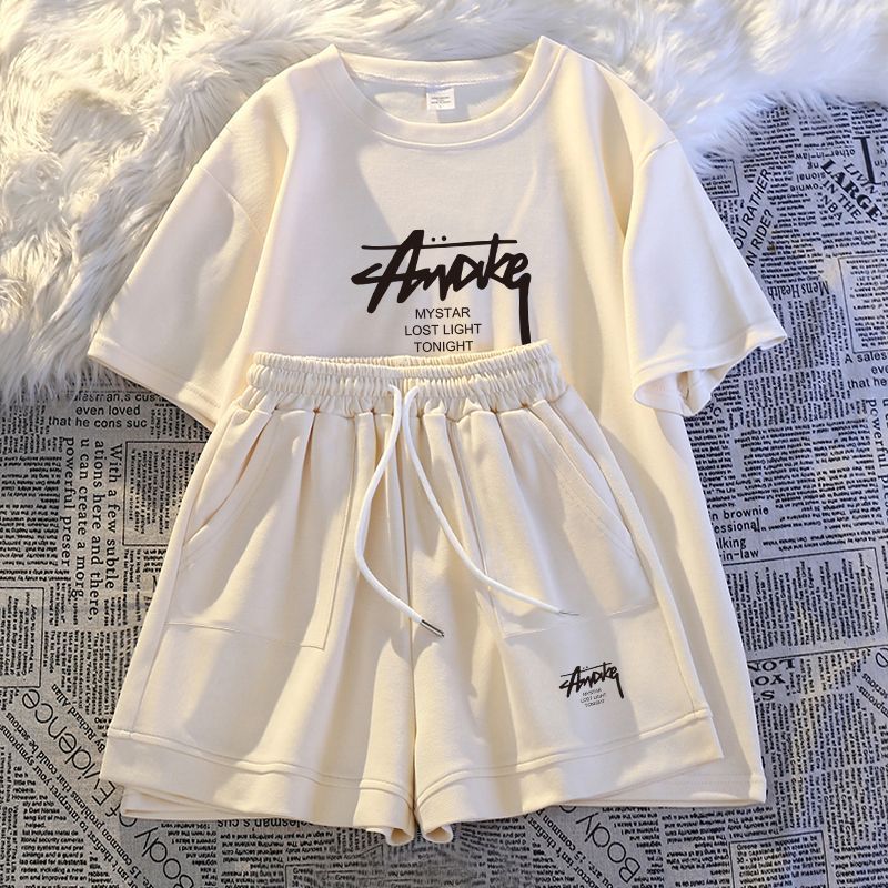 新しい女性用プラスサイズセット 大人用半袖とショートパンツの - Summer Short Set のレビューと価格