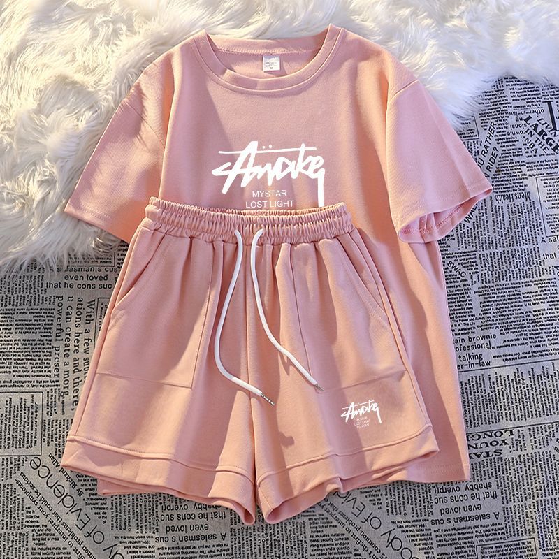 新しい女性用プラスサイズセット 大人用半袖とショートパンツの - Summer Short Set のレビューと価格