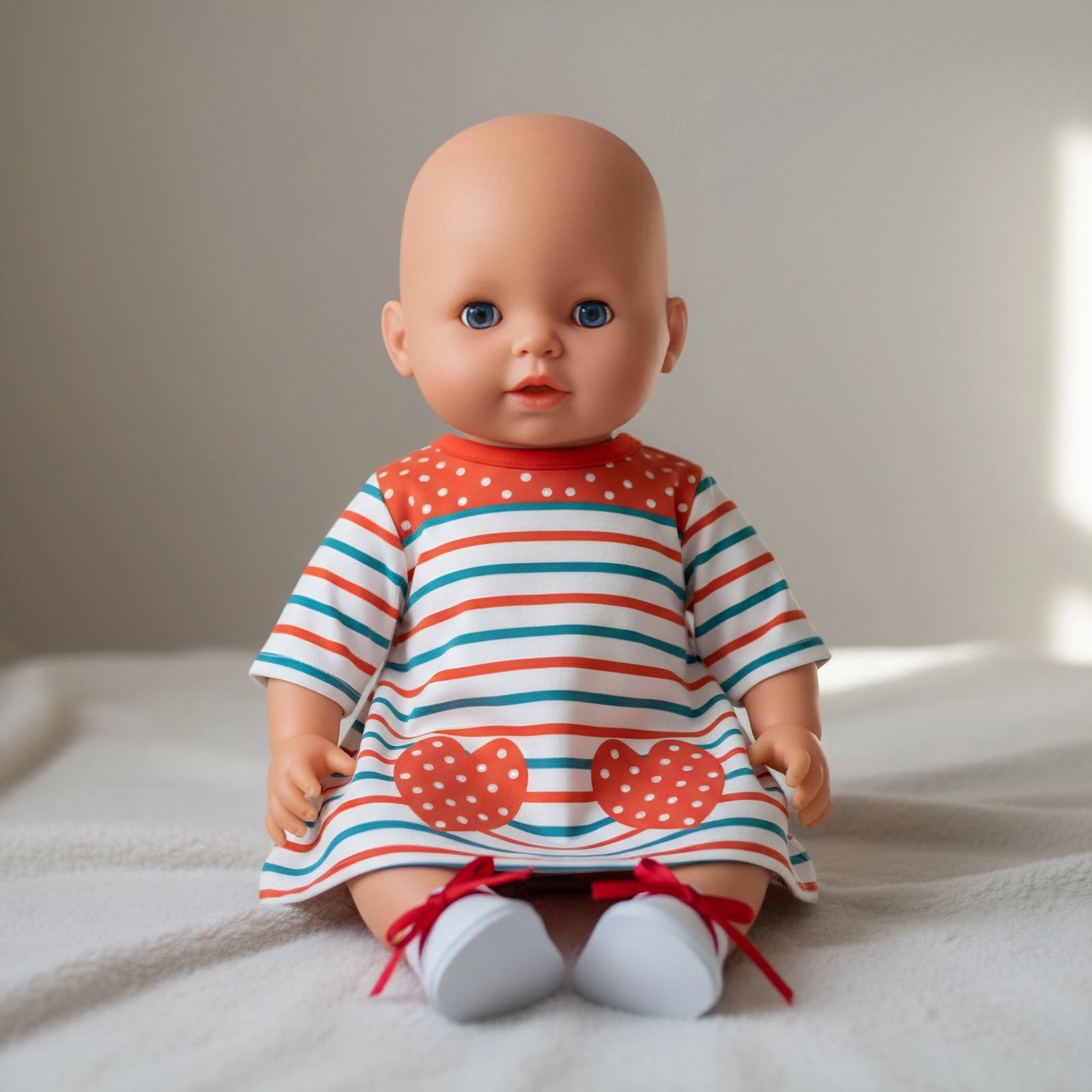 かわいいドレス 43 センチメートルベビードール服アクセサリ - Baby Xmas Clothing のレビューと価格