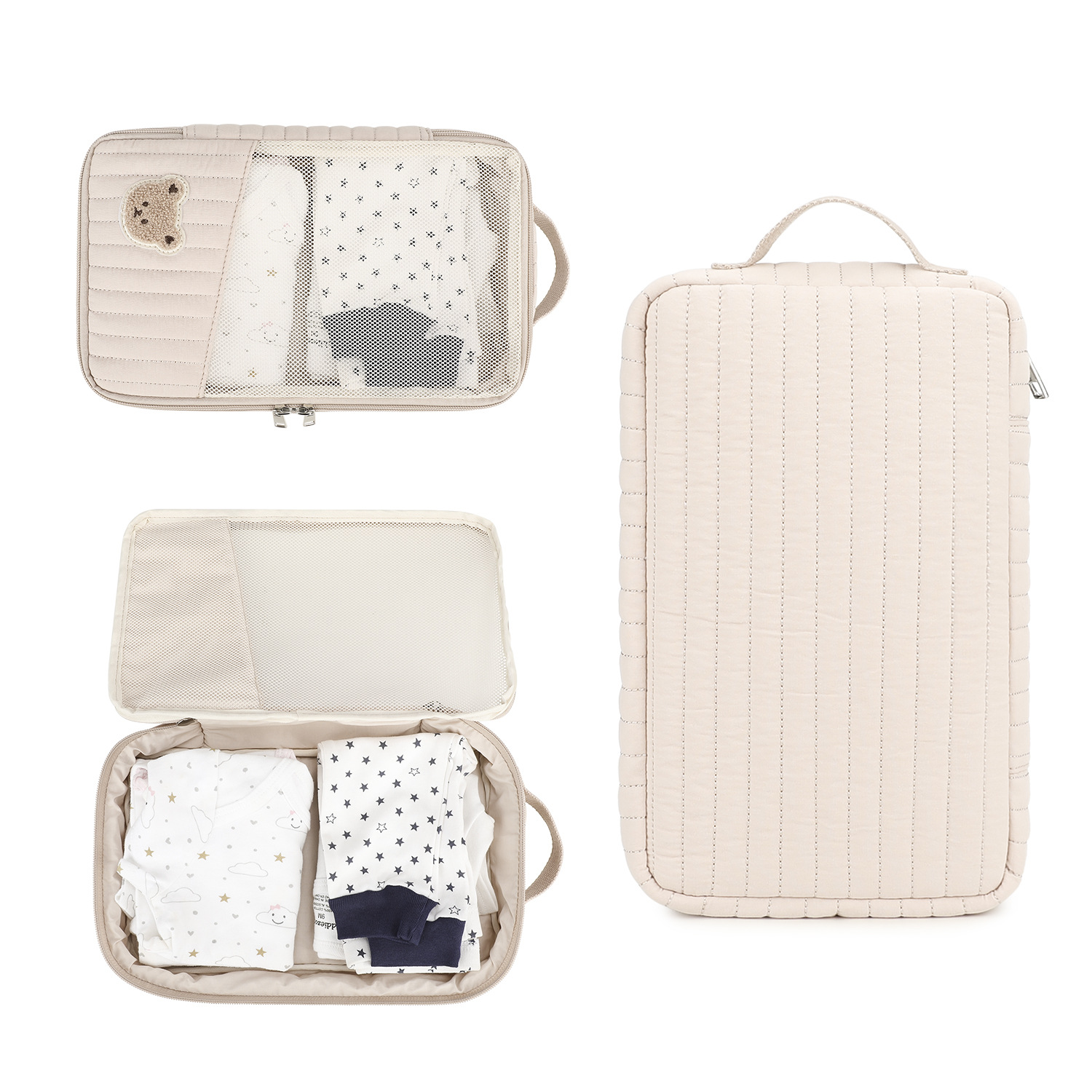 かわいいベビーカー用おむつバッグ 吊り下げ式バッグ ベビー服 - Baby Clothes Organiser のレビューと価格